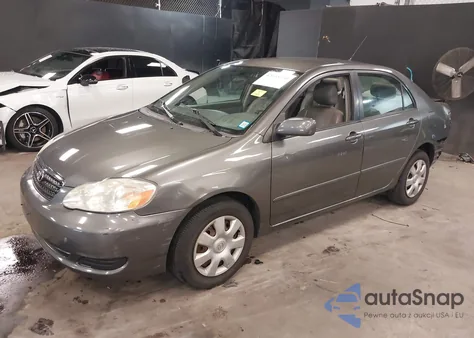 2007 Toyota Corolla Le из США, поврежденный, VIN 2T1BR32E47C844678